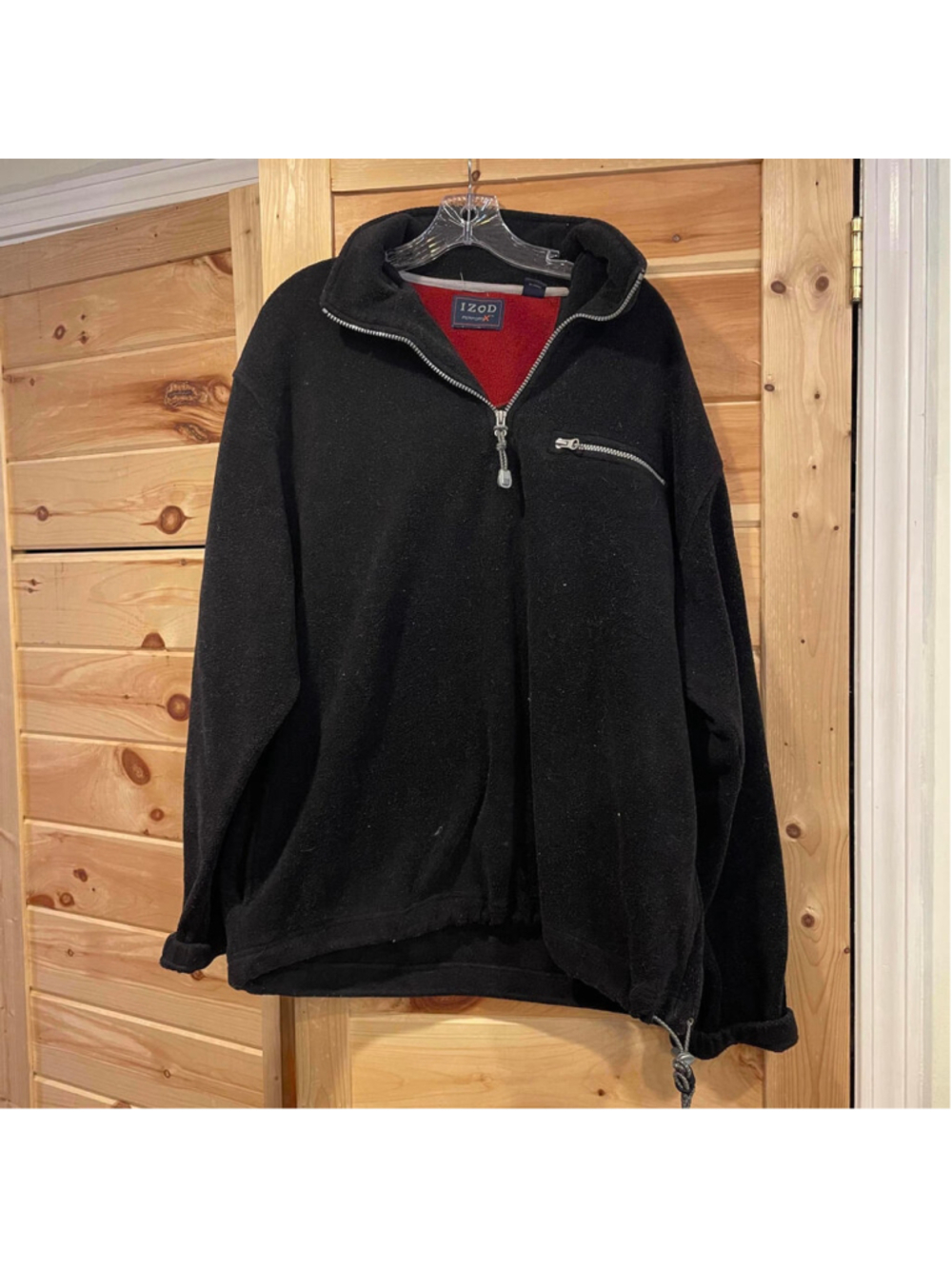IZOD PerformX Men's Black Fleece Jacket XL
